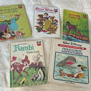 Disney Storybook Set with Colorful Covers